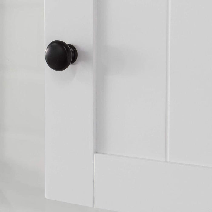 White Wall Cabinet With Door 40x52cm