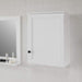 White Wall Cabinet With Door 40x52cm