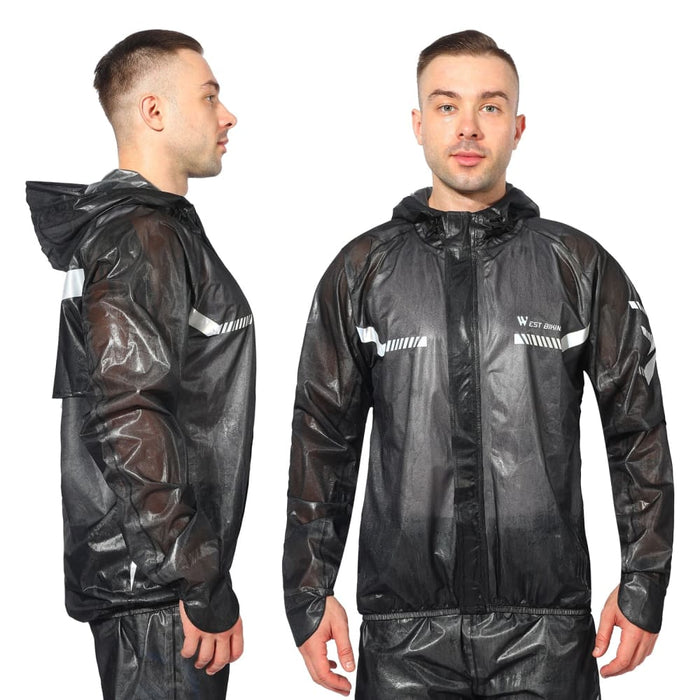 Windbreaker Reflective Cycling Raincoat