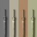 24k Windproof Long Umbrella with Leather Handle