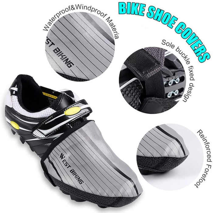 Windproof Shoes Cover with Night Reflective Effect