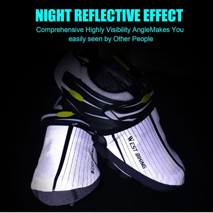 Windproof Shoes Cover with Night Reflective Effect