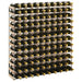 Wine Rack for 120 Bottles Solid Pinewood Xnxaix