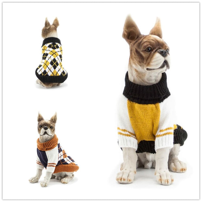 Winter Cosy Christmas Pet Jumper Pullover Sweater for Small