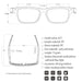 Wireless Anti - blue Light Glasses Touch Bluetooth 5.0