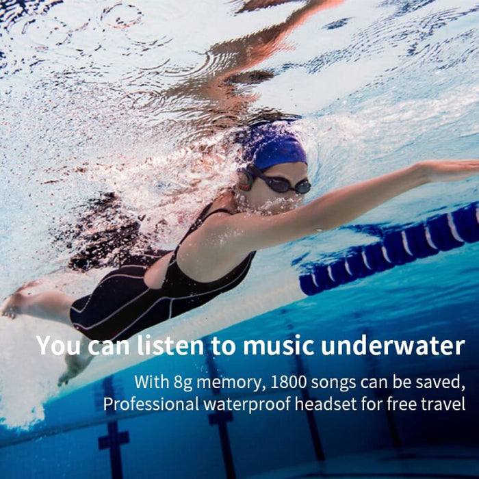 8gb Wireless Bluetooth Mp3 Music Player Waterproof Swimming