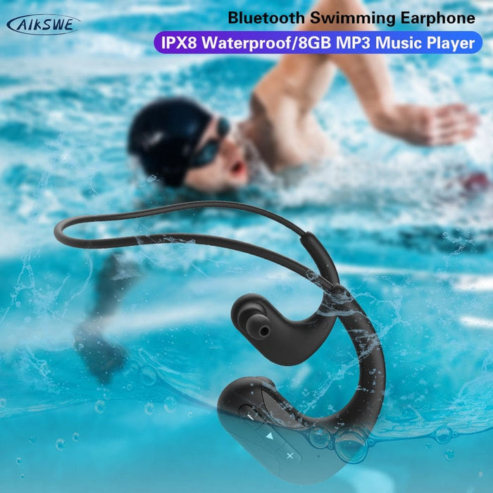Wireless Bluetooth 8gb Waterproof Mp3 Music Player Headset