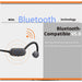 Wireless Bone Conduction 8gb Waterproof Mp3 Music Player