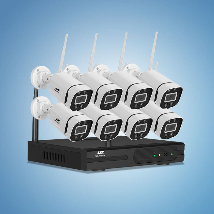 3mp Wireless Cctv Security Camera System Home Ip Cameras