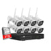 Wireless Cctv 3mp Ip Security Camera System Home Outdoor