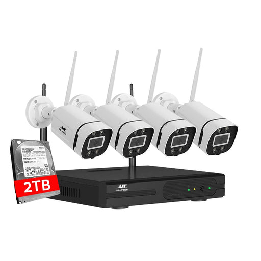3mp Wireless Cctv Wifi Security Camera System Ip Cameras