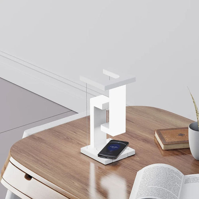 Vibe Geeks Wireless Charger And Suspension Led Table Night