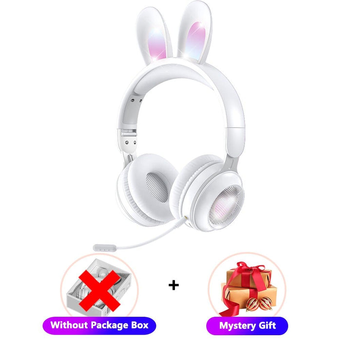 Wireless Glowing Rabbit Ear Hifi Stereo Bluetooth
