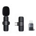 Wireless Portable Audio Video Recording Lavalier Microphone