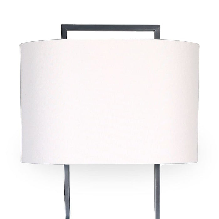 Wood Floor Lamp in Cherry Finish