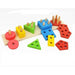 Wooden Educational Preschool Blocks Puzzle for 3 to 5 Year
