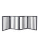 Goslash Picks Wooden Pet Gate Dog Fence Retractable Barrier