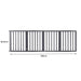 Goslash Picks Wooden Pet Gate Dog Fence Retractable Barrier