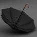 Wooden Handle Strong Windproof Umbrella
