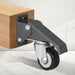 Workbench Caster Wheels Kit Heavy Duty Retractable 320kg