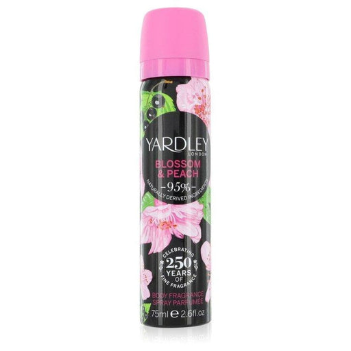 Yardley Blossom & Peach Body Fragrance Spray by London