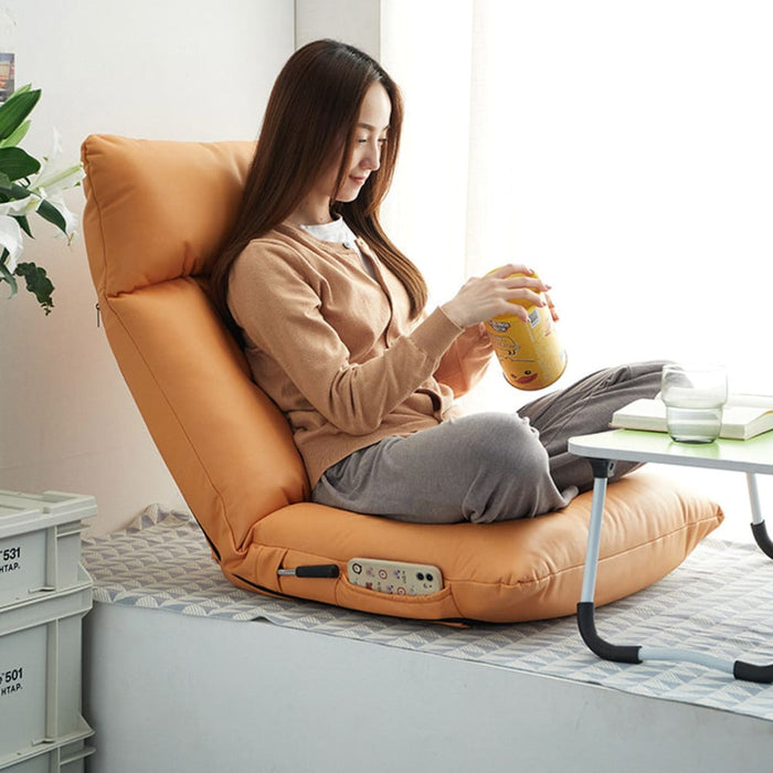 2x Yellow Lounge Recliner Lazy Sofa Bed Tatami Cushion