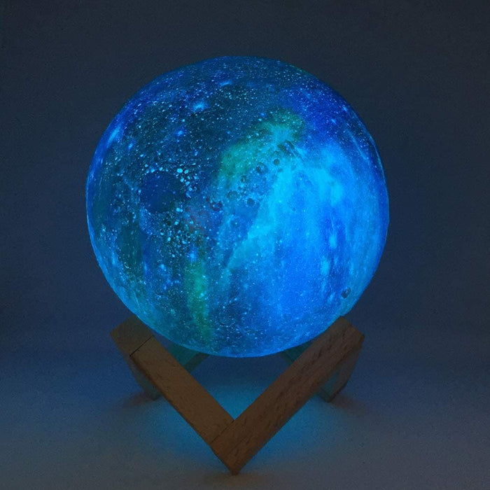 Zk20 3d Printing Galaxy Moon Night 16 Colour Change Touch